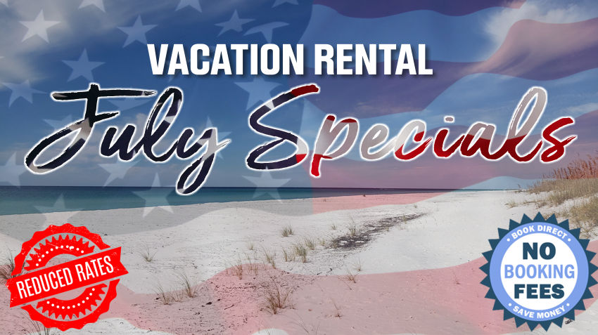 July Specials - Reduded rates