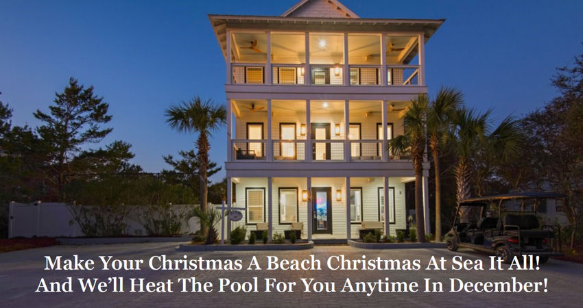 Make Your Christmas A Beach Christmas At Sea It All!