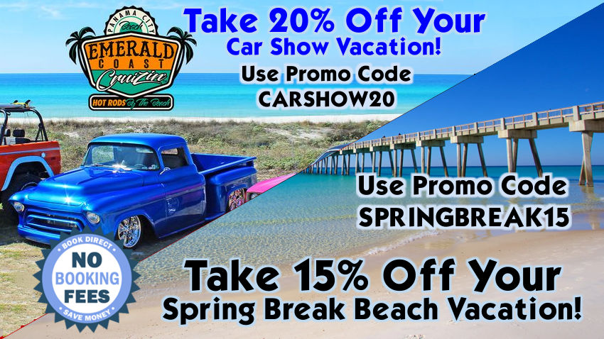 Carshow20 and SpringBreak15 Promocodes