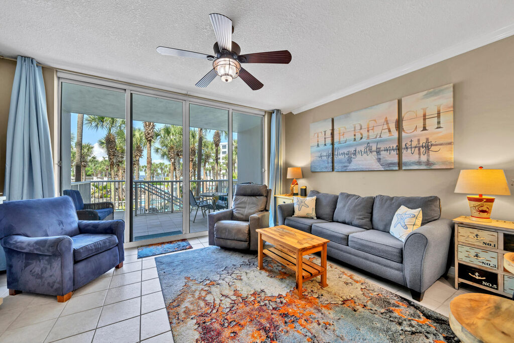 2 Condominium vacation rental located in Okaloosa Island 1
